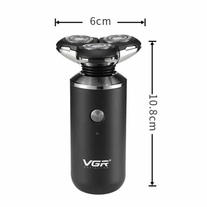 VGR V-317 5W USB Omnidirectional Three-dimensional Floating Three-network Electric Shaver – Bild 2