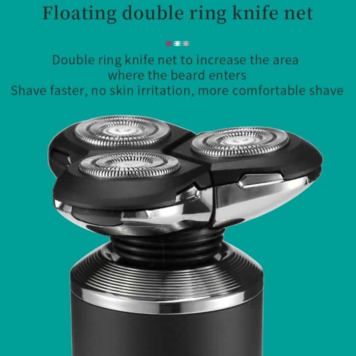 VGR V-317 5W USB Omnidirectional Three-dimensional Floating Three-network Electric Shaver – Bild 7