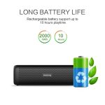 meidong MD-6110 Tragbarer drahtloser Bluetooth-Lautsprecher Stereo 15W TF Music Subwoofer Metalllautsprecher für den Außenbereich – Bild 4