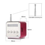 Tragbare Lautsprecher mit FM-Mini-Multifunktionsradio, USB-Notebook-Lautsprecher für TV, Telefon, unterstützt SD/TF-Karte, MP3-Musik-Player – Bild 3