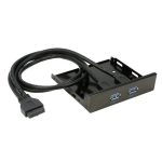 2-Port USB 3.0 3,5 Zoll Frontpanel Data Hub für PC