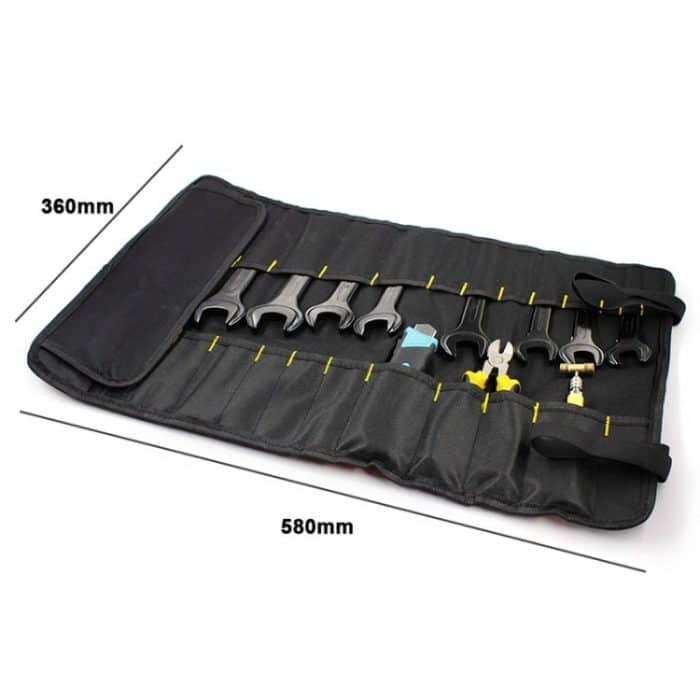 Multifunktionale wasserdichte Oxford-Tragetasche, zusammenklappbare Rolltaschen, tragbare Aufbewahrungstasche für Werkzeug, Red, Black, Green, Blue – Bild 6