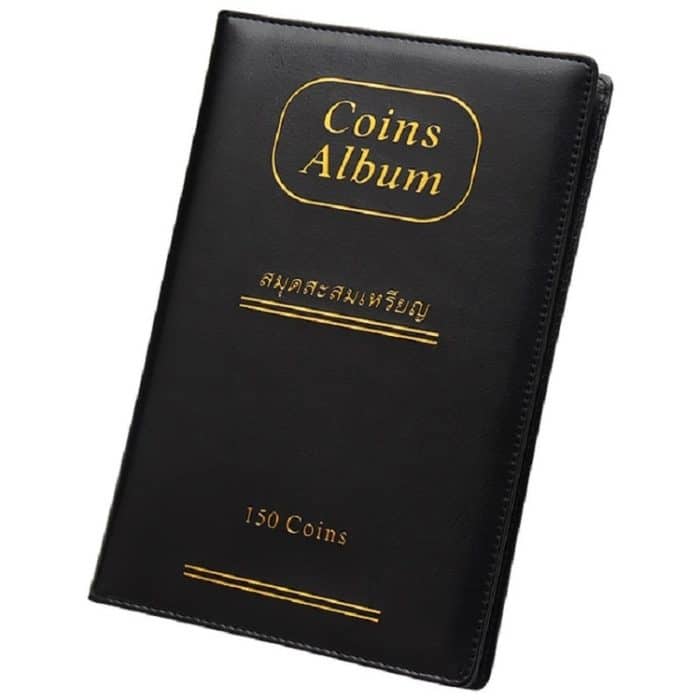 PU-Leder, russischer Einband, 150-Münzen-Sammelalbum, Buchhalter – Bild 1