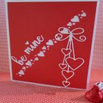 Bastel-Prägeschablone „Anhänger Herz“ aus Karbonstahl, Prägemesser-Stanzform – Bild 4