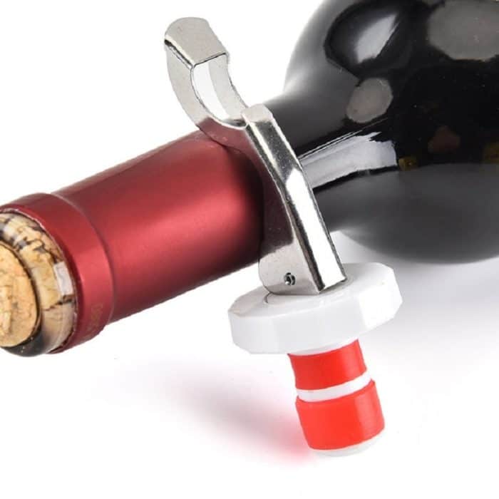5 PCS Küchenhelfer Edelstahl Silikon Weinstopper Bieröffner – Bild 5