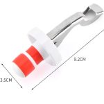 5 PCS Küchenhelfer Edelstahl Silikon Weinstopper Bieröffner – Bild 6