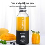 Multifunktionaler Entsafter, rotierender Extraktorbecher, tragbarer USB-Lade-Entsafter-Mixer mit 6 Klingen, Black, Pink, Blue – Bild 6