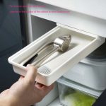 Versteckte Schreibtisch-Aufbewahrungsbox für Schreibwaren, kreativer Büro-Schreibtisch unten, Stifthalter, Small, Middle, Large – Bild 2