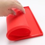 2 Stück Antihaft-Kuchenunterlage, Biskuitrolle, Backutensilien für Kuchen, Silikonmatte – Bild 3