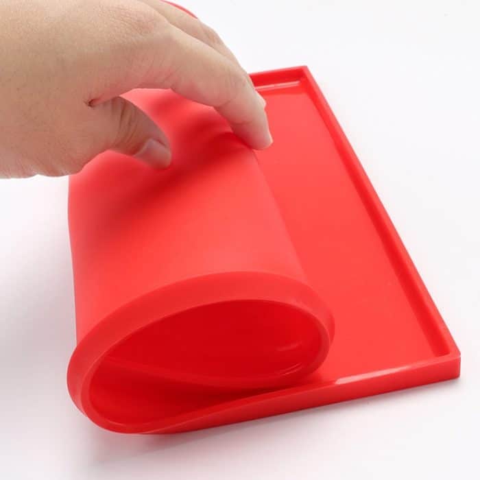 2 Stück Antihaft-Kuchenunterlage, Biskuitrolle, Backutensilien für Kuchen, Silikonmatte – Bild 3