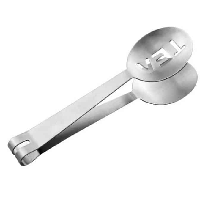 2 PCS Edelstahl Haushalt Teebeutelhalter – Bild 2