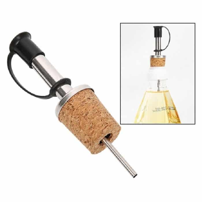 20 PCS Cork Wine Stopper Edelstahl Pourer Wine Diversion Ausgussspender – Bild 1