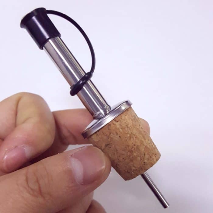 20 PCS Cork Wine Stopper Edelstahl Pourer Wine Diversion Ausgussspender – Bild 4