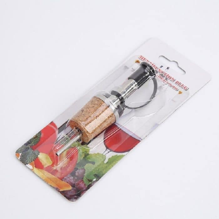 20 PCS Cork Wine Stopper Edelstahl Pourer Wine Diversion Ausgussspender – Bild 6
