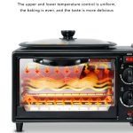 3-in-1 elektrische Frühstücksmaschine, Multifunktions-Kaffeemaschine + Bratpfanne + Mini-Ofen, Haushalts-Brot-Pizza-Ofen, 3 in 1 Multifunction Coffee Maker – Bild 8