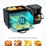 3-in-1 elektrische Frühstücksmaschine, Multifunktions-Kaffeemaschine + Bratpfanne + Mini-Ofen, Haushalts-Brot-Pizza-Ofen, 3 in 1 Multifunction Coffee Maker – Bild 9