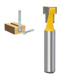 Fräser für Holzbearbeitung, 8-Griff-Schlüssellochschneider, Fotorahmen, wandmontierter T-Typ-Schlüssellochschneider, 8x3/8 Inch, 8x1/2 Inch