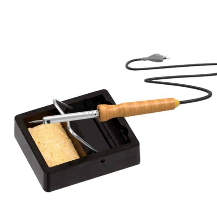 2 PCS Small Square Lötkolbenrahmen Bakelit Einfache Lötkolbenhalterung – Bild 6