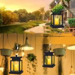Solar Candle Light Retro Outdoor wasserdichte LED Gartenleuchte – Bild 7