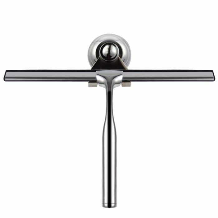 TBD01206072.jpg Glasfenster Rakelreiniger Dusche Badezimmerspiegel Gummiwischer Mit Saughaken Wasserdampfentfernung – Bild 1