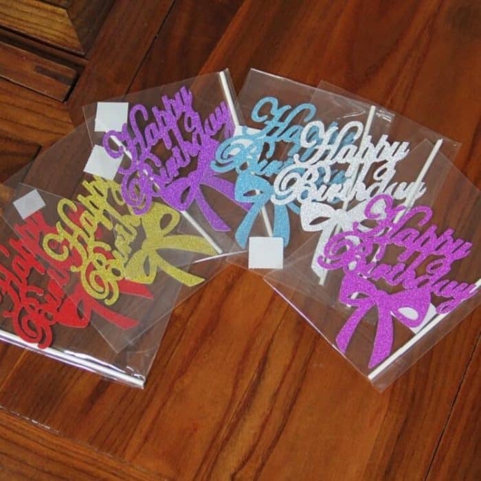 10 Stück Schnitz-Kuchen-Dessert-Einsatz, Party-Dekoration – Bild 3