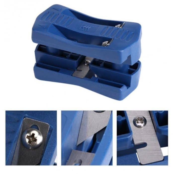 Gerade Kantenschneider Holzbearbeitung Manuelle Kantenanleimmaschine Werkzeughobel, Flat Head, Flush Head – Bild 5