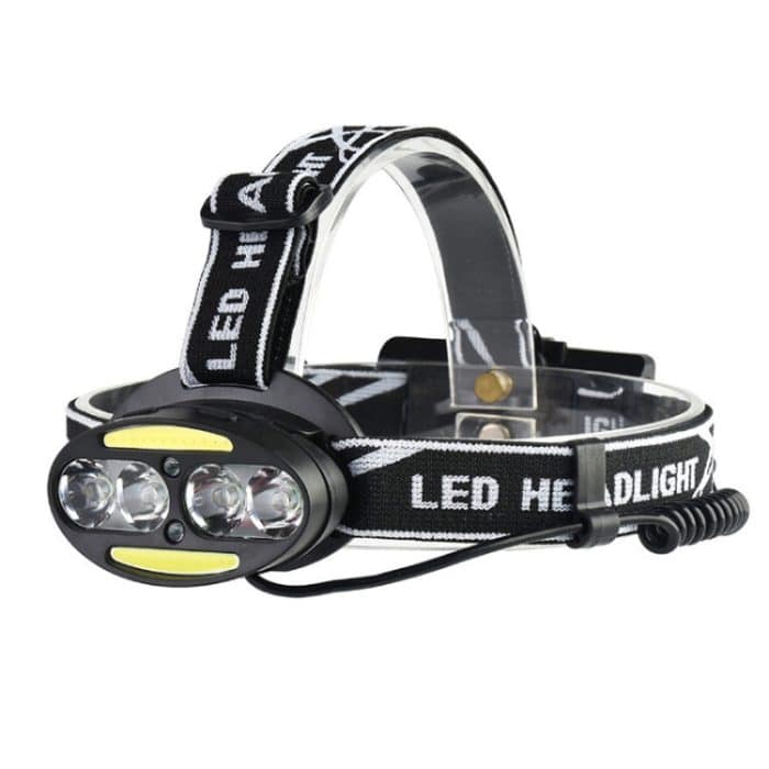 30000 LM 4 × CREE XML-T6 + 2 × COB + 2 × Rote LED-Scheinwerfer Taschenlampe Taschenlampe – Bild 1