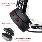 30000 LM 4 × CREE XML-T6 + 2 × COB + 2 × Rote LED-Scheinwerfer Taschenlampe Taschenlampe – Bild 2