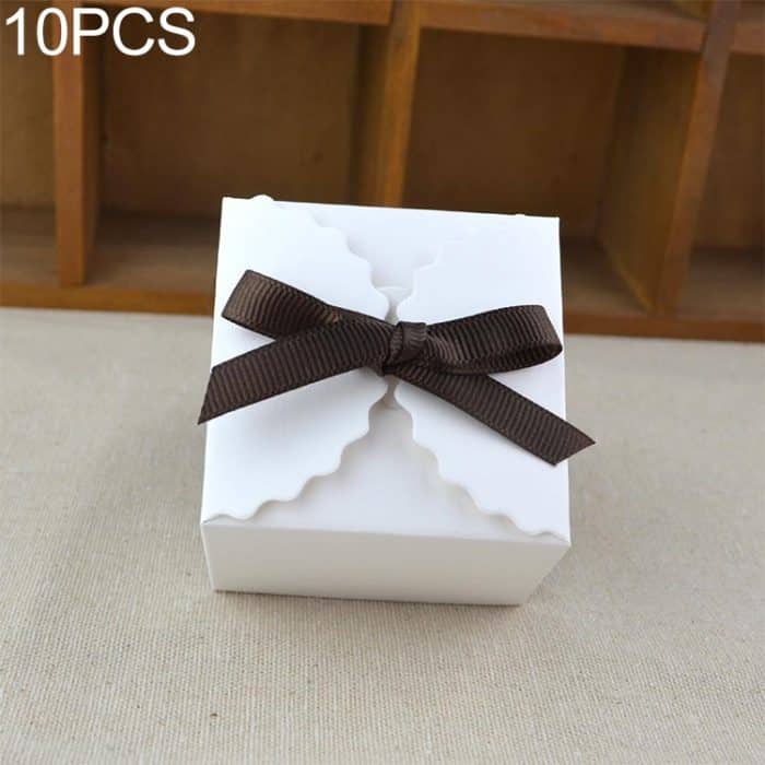 TBD0130693501A.jpg 10 Stück Retro Mini Kraftpapier Box DIY Hochzeitsgeschenk Geschenkbox Kleine Kuchenbox – Bild 1