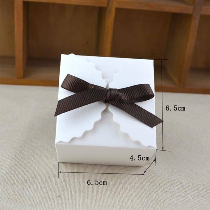 10 Stück Retro Mini Kraftpapier Box DIY Hochzeitsgeschenk Geschenkbox Kleine Kuchenbox – Bild 3