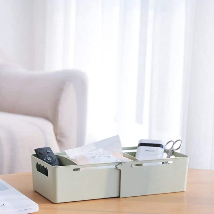 Einziehbare und verstellbare Aufbewahrungsbox für Socken mit drei Scheiben – Bild 8