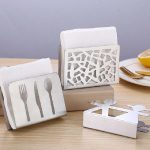 2 Stück Restaurant Hotel Serviette Nolder Papierhandtuchhalter Edelstahl quadratischer Handtuchhalter, Tableware (Sanding), Grilles (Sanding), Grilles (Bright Light), Plant (Sanding), Lovers (Sanding) – Bild 3