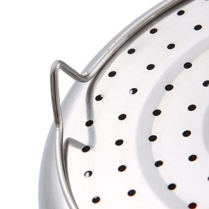 Edelstahl-Dampfkorb, steckbarer Silikongriff, Schnellkochtopf-Dampfgarer, Zubehör für Küchenherde, 3 Quarts, 6 Quarts, 8 Quarts – Bild 3