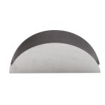 2 Stück Edelstahl Western-Serviettenhalter in Fächerform, Serviettenhalter, Papierhandtuch-Clip, Pattern, Flat – Bild 5