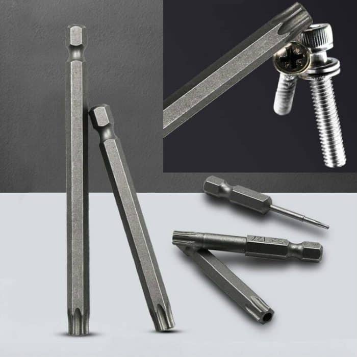 Pflaumenblüten-Hohlbohrer, multifunktionales Peeling-Bit-Set, 12 PCS 50mm, 11 PCS 75mm, 11 PCS 100mm – Bild 3