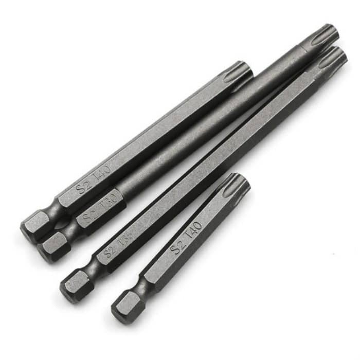 Pflaumenblüten-Hohlbohrer, multifunktionales Peeling-Bit-Set, 12 PCS 50mm, 11 PCS 75mm, 11 PCS 100mm – Bild 5