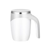 Elektrischer Rührbecher Milchshake Kaffee Rührbecher, Electric (White), Electric (Brown)