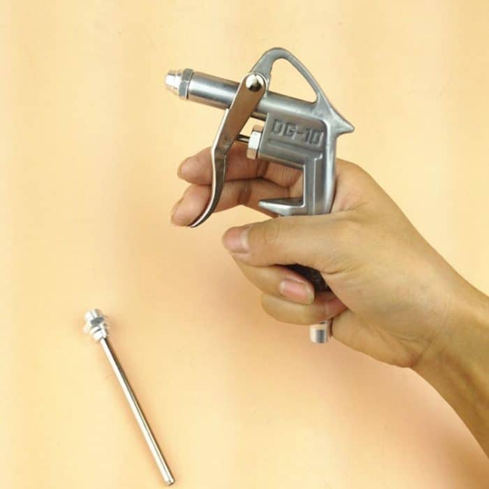 DG-10 Luftblaspistole Pistole Abzugsreiniger Kompressor Staubgebläse 8-Zoll-Düsenstaubtuch-Reinigungswerkzeuge – Bild 6