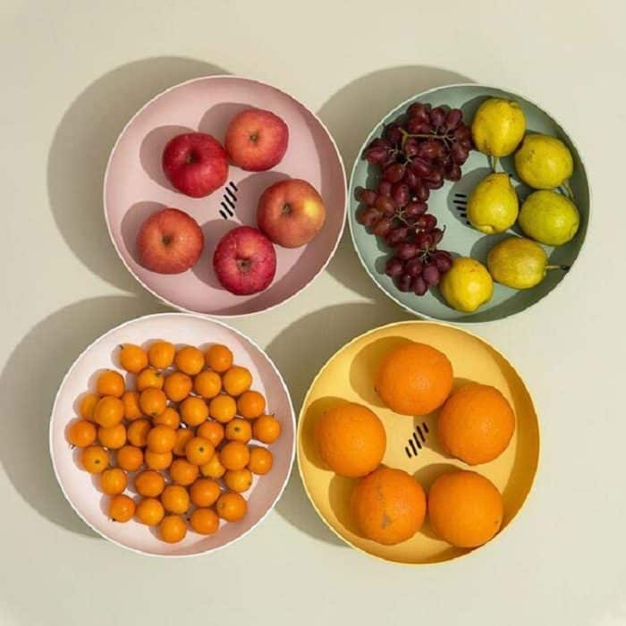 Obsttablett, multifunktionales Snackregal, Süßigkeitentablett, Fruit Tray – Bild 7