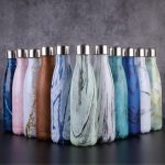 Thermobecher, Vakuumflasche, Wärmewasserflasche, tragbarer Edelstahl-Sportkessel, 500ml – Bild 6