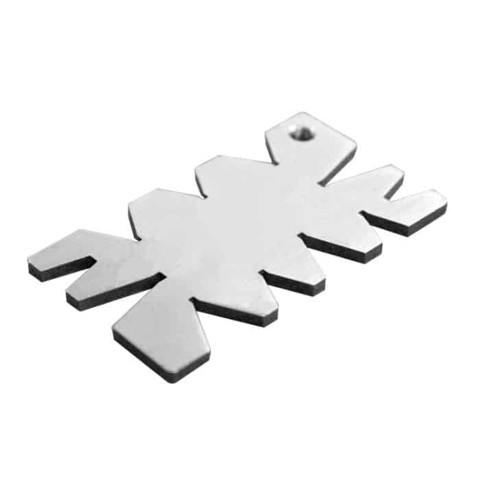 Edelstahl-Schraubengewinde-Schneidwinkel-Messgerät – Bild 2