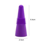 Weinstopfen aus lebensmittelechtem Silikon, kreativer Flaschenverschluss für die Konservierung, Preservation Bottle Stopper(Purple), Preservation Bottle Stopper(Red), Preservation Bottle Stopper(Blue), Preservation Bottle Stopper(Green) – Bild 2
