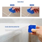 3 Sätze 4 In 1 Schaufel Gummi Winkelschaber Glas Schöne Naht Schaber – Bild 6