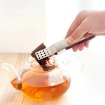 2 PCS Edelstahl Teebeutel Clip Resistant Teabag Squeezer – Bild 5
