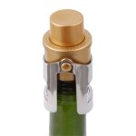 2 Stück Druckknopf-Edelstahl-Pump-Champagner-Stopper, Sekt-Snap-Flügel-Vakuum-Wein-Stopper, 2 PCS  Push-button Wine Bottle Stopper(Black), 2 PCS  Push-button Wine Bottle Stopper(Gold), 2 PCS  Push-button Wine Bottle Stopper(Silver) – Bild 5