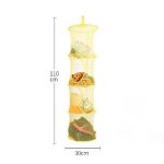 Faltbarer und belüfteter Aufbewahrungs- und Trockenkorb für Spielzeug mit vier Boxen – Bild 9