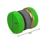 5 PCS Mini Küchenmesserschärfer Stein Abrader Schleifscheiben Schärfwerkzeug Küchenzubehör, Grinding Wheels Sharpener – Bild 2