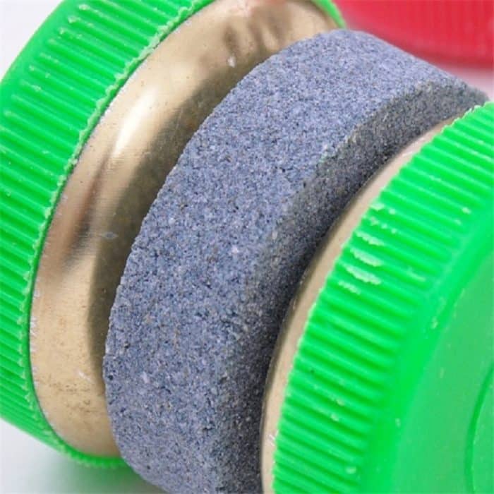5 PCS Mini Küchenmesserschärfer Stein Abrader Schleifscheiben Schärfwerkzeug Küchenzubehör, Grinding Wheels Sharpener – Bild 3