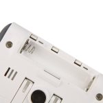 LCD Digital Thermometer Hygrometer Feuchtigkeitsmesser und verdrahtete Temperatur mit externem Sensor Weiß – Bild 4