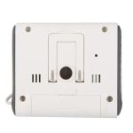 LCD Digital Thermometer Hygrometer Feuchtigkeitsmesser und verdrahtete Temperatur mit externem Sensor Weiß – Bild 5